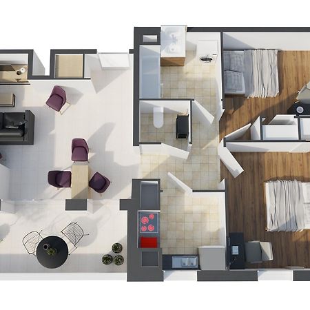 Appartement La loge du Minotaure, cosy, parking et bureaux à Toulouse Extérieur photo