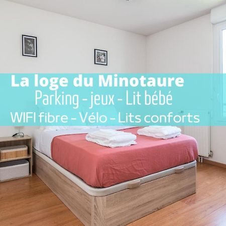 Appartement La loge du Minotaure, cosy, parking et bureaux à Toulouse Extérieur photo