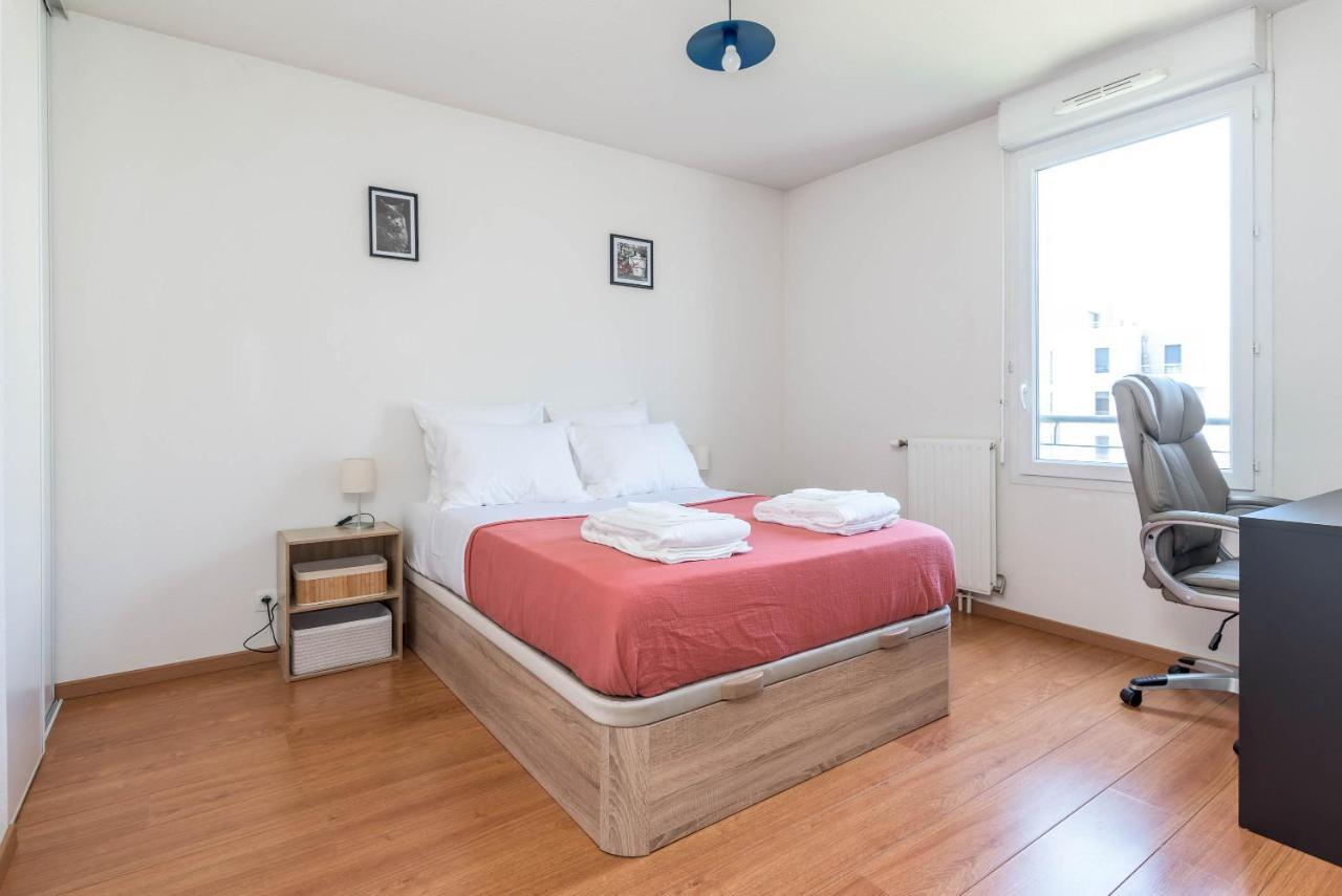 Appartement La loge du Minotaure, cosy, parking et bureaux à Toulouse Extérieur photo