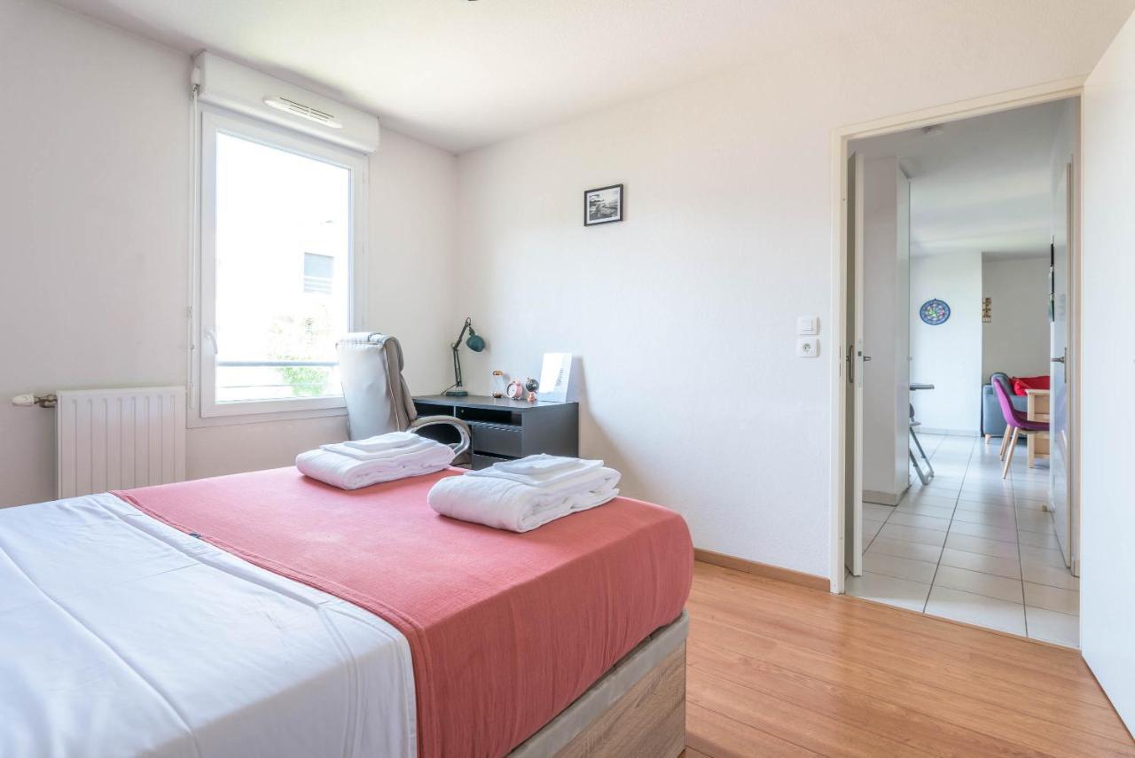 Appartement La loge du Minotaure, cosy, parking et bureaux à Toulouse Extérieur photo