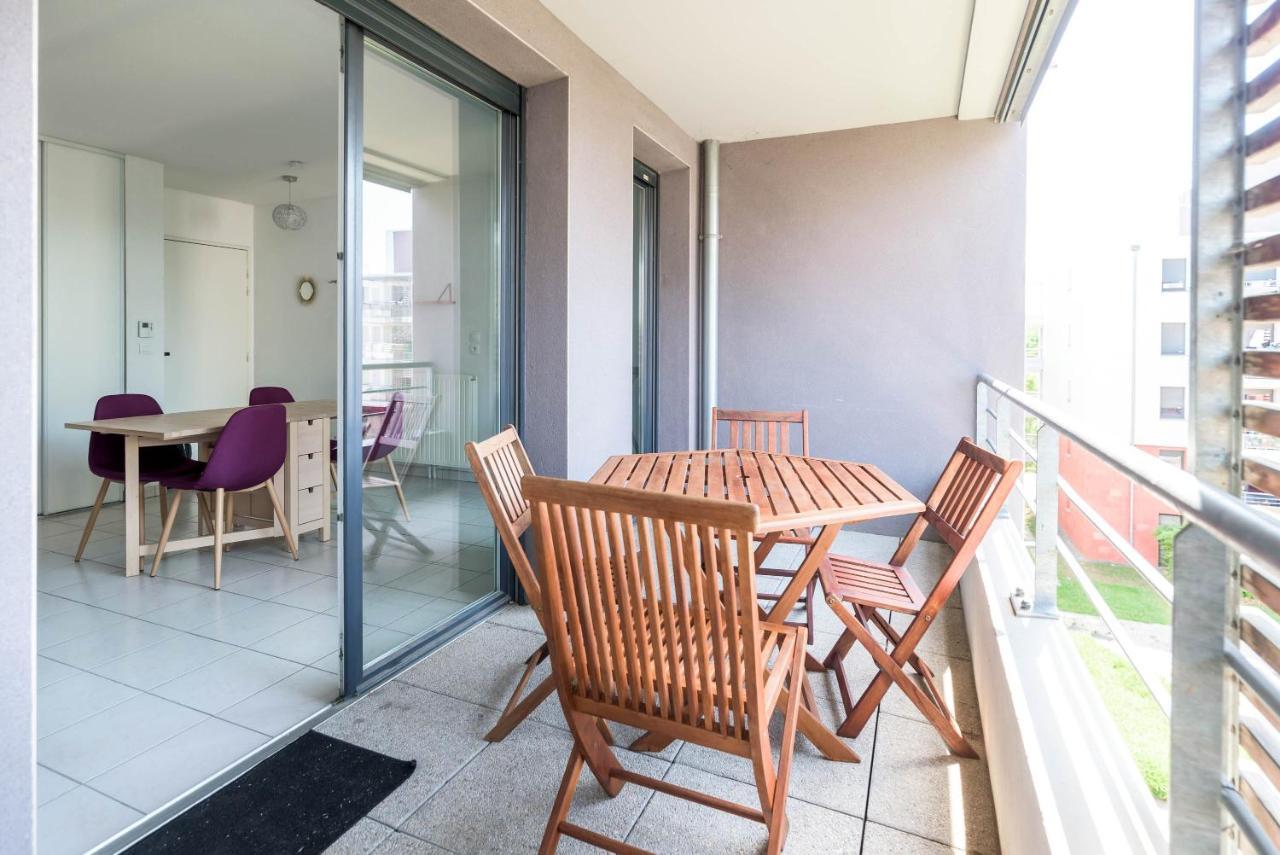 Appartement La loge du Minotaure, cosy, parking et bureaux à Toulouse Extérieur photo